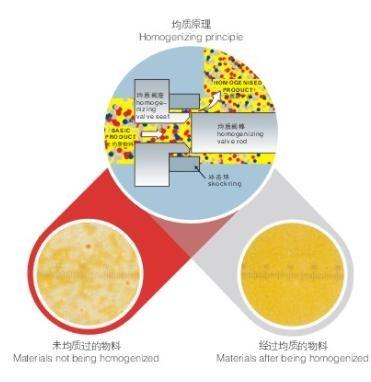 Chine Certificat industriel à haute pression à deux étages de la CE d'OIN d'équipement de homogénisateur à vendre
