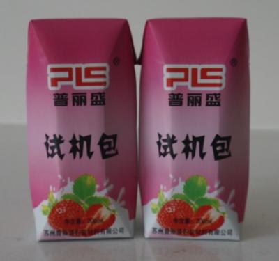 Chine emballage stratifié en aluminium de 200ml PRISMA Juice Aseptic Carton Paper And à vendre