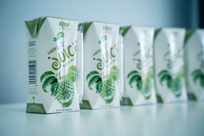 Chine matériau d'emballage aseptique stratifié multicouche de 330ml PRISMA pour le jus à vendre
