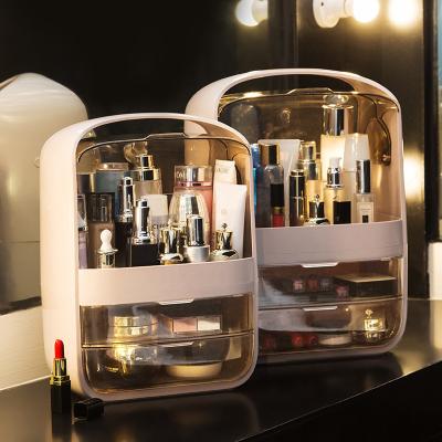 China Small Artist LED Mirror Portable Cheap Portable Earrings Jewelry Travel Fashion Price Makeup Organizer Storage Box Makeup Case For Sale for sale