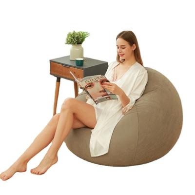 China Wholesale Modern Cheap Foldable Bean Bag Chair Lazy Couch Recliner Sofas Living Room Foldable Inflatable Air Sofa Chair for sale