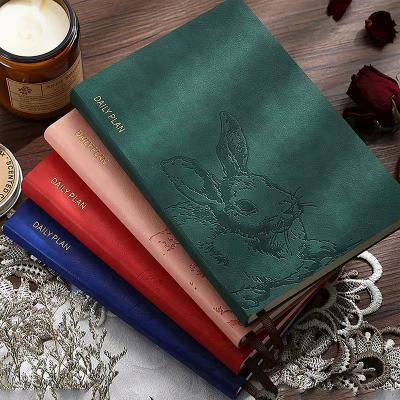 China Brochure custom cheap plain a4a5 Business Leather Executive Spiral Logo Printed Journal Executive Spiral Day Planner Hardcover Notebooks for sale