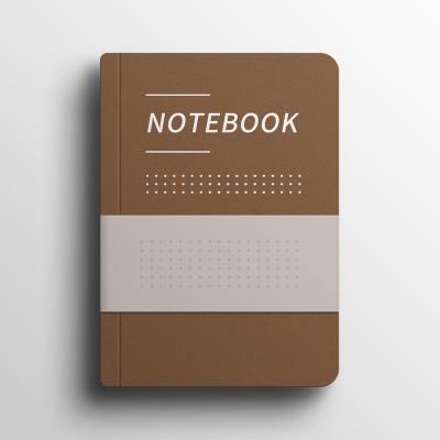 China Brochure custom cheap plain a4a5 Business Leather Executive Spiral Logo Printed Journal Executive Spiral Day Planner Hardcover Notebooks for sale