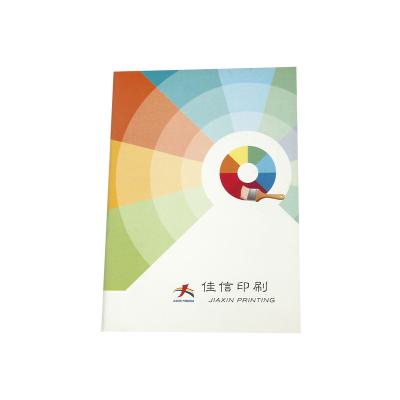 China Brochure custom cheap plain a4 a5 blank notebook softcover school exercise white notebook online printing with logo for sale