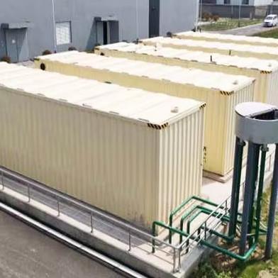 China Carbon Steel For Slaughterhouse Sewage Treatment Equipment Mbbr Mbr Containerized Wastewater Treatment Plant Performance for sale