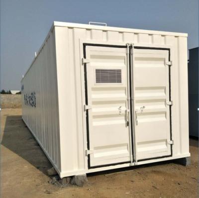 China Integrated Stainless Steel Mbbr Package Containerized Domestic And Industrial Sewage Treatment Plant For Automatic Running for sale