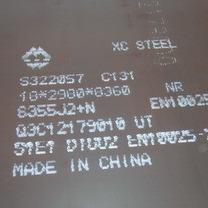 China Warmgewalzte Stahlplatten aus Legierten Stahl der Klasse Q355ND EN10025 S355J2+ N ST52-3N Äquivalent zu verkaufen