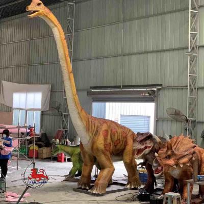 China Jurassic World Dinosaur Realistic Animatronic Dinosaur Brachiosaurus Model for sale