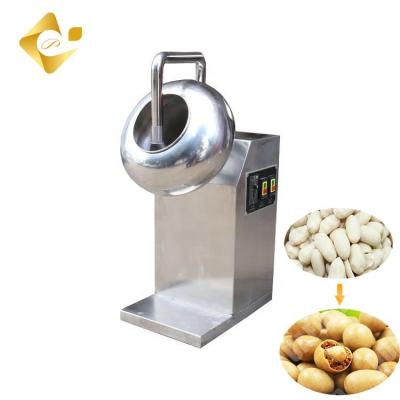 China food & Beverage Factory Factory Direct Selling Best Selling Sugar Chocolate Nut Coating Machine for Snacks Coating Mixing Seasoning Machine for sale