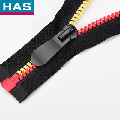 China Open And Close Garments Or Bags Plastic Zippers for Home Textiles for sale
