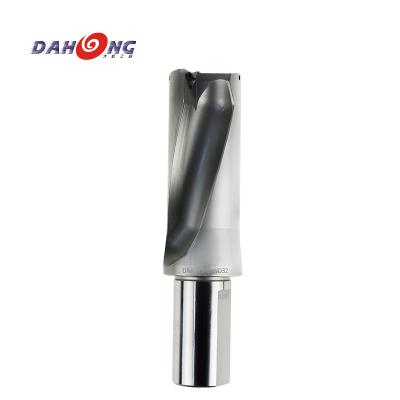 China DAHONG High Speed Steel 2XD U-Drill DFW140R2-WD25 U-Drill Tool Cnc Indexable Drilling Machine for sale