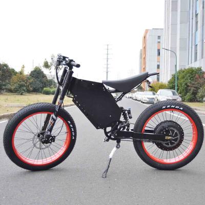 China 100km/h 72v 40Ah Battery Steel Fat Tire 8000w High Speed Enduro Electric Bike 26x4.0 Ebike for sale