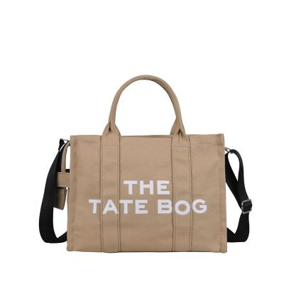 China Others Best Selling Fashion Large Canvas Casual Handbag Multi Use Fashionable Tote Bag Crossbody Handbag for Women for sale