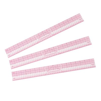 China Garment Shops 45cm B95 Metric-Inch Garment Ruler Multifunctional Curve Ruler Grading for Fashion Design Sewing for sale
