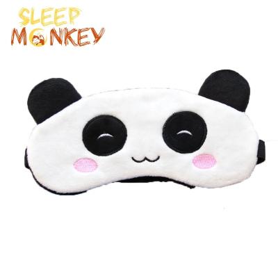 China Personal Care plush panda shape eye mask custom eye mask animal sleep eye mask for sale