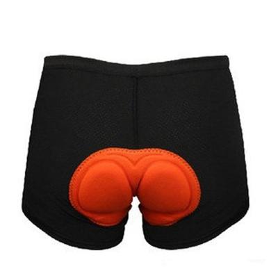 China Breathable Cycling Bicycle Anti-sweat 3D GEL Cycling Underwear High Density Sponge Padded Underwear Shorts Black Bicycle Short Underwear for sale