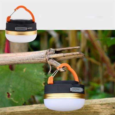 China Growing Light Guide USB Rechargeable Head Lamp Hanging Camping Lightweight Rechargeable Folding Led Lantern for sale