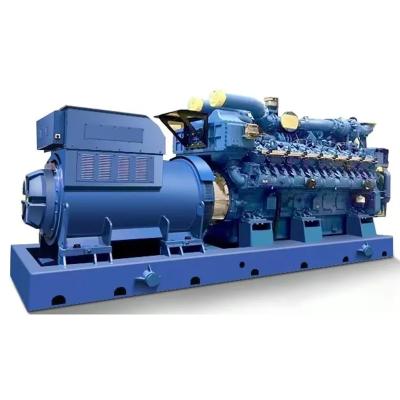 China 1500 kW Yuchai Biogas Generator Natuurgas Industriële Genset Eenheid Te koop