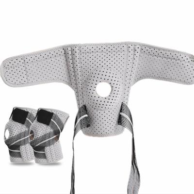 China Gray Knee Elasticity Band Mountaineering Knee Pads Brace Knee Pads Gym Patellar Adjustable Support Adjustable Breathable Professional Elastic for sale