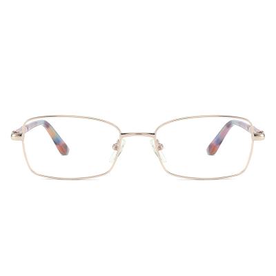 China Vintage Trendy Metal Discounts Limited Time Fashion Luxury Prescription Shine Metal Lady Eyeglasses for sale
