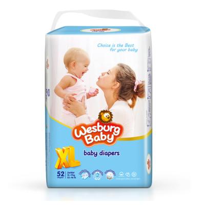 China Printed Custom Printed Baby Diaper Lover Distribution In Bales for sale