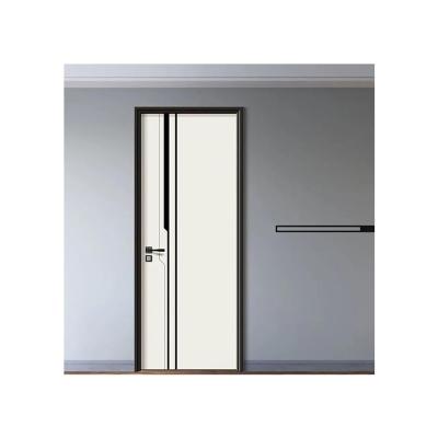 China Sound Insulation MDF White Door Swing Back Door High Quality Interior White Primed Glass Villa WPC Interior Waterproof Door With WPC for sale