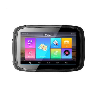 China 1.3GHz 768M RAM motocicleta GPS 16GB ROM Waterproof 3.7V de 5 polegadas à venda