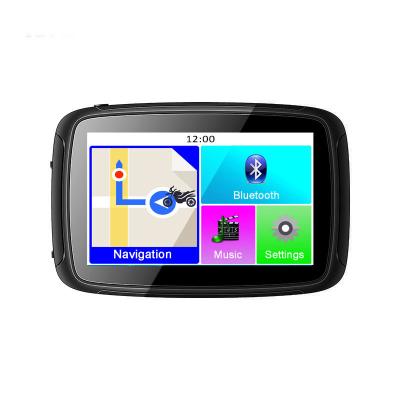 China navegador de GPS da motocicleta de 65MHz 32bir 5 polegadas para encolher-se 6,0 256M 8GB 1000nits à venda