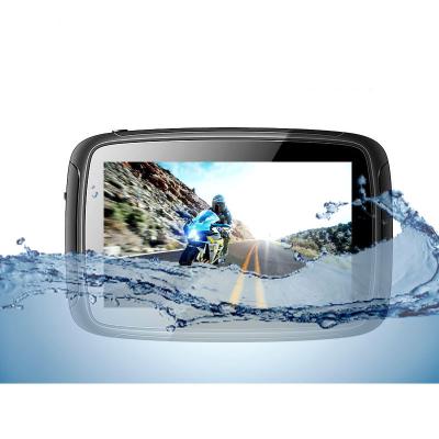 China Encolher-se 6,0 o navegador 800x480px IP67 impermeável Bluetooth de GPS da motocicleta de 256M 8GB à venda