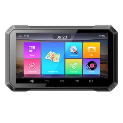 Cina Navigazione a 7 pollici di RoHS MT6627 GPS, navigatore For Bike Android 4,4 di 512M GPS in vendita