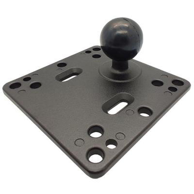 China a montagem de alumínio ajustável 1.5in de borracha ampères da bola 0.25KGS de 120mm chapeia para a tabuleta à venda