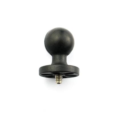 China montagem de alumínio ajustável RoHS da bola 30g de 32mm com base da bola redonda do adaptador de 1 polegada à venda