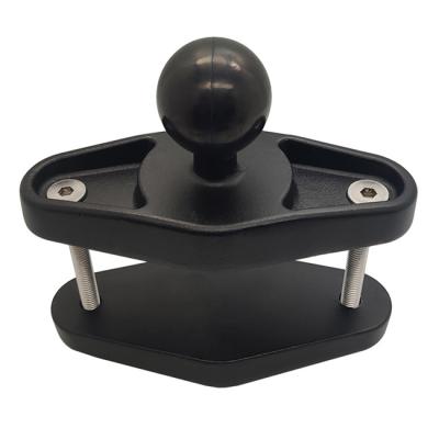 China montagem de alumínio ajustável Diamond Base 1.5inch da bola de 0.55kgs 147mm para a motocicleta à venda