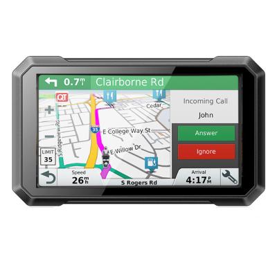 China Navegador IPS Android de GPS da motocicleta de DDR3 2GB FDD LTE 8,1 108mhz à venda