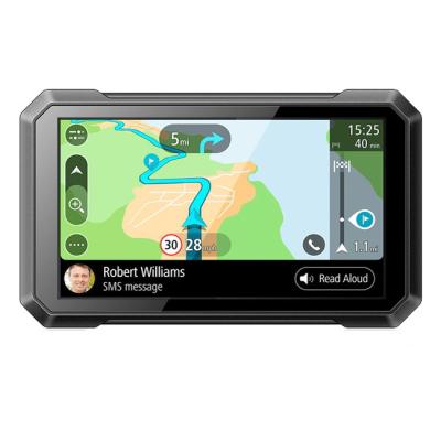 China Navegador de GPS da motocicleta de 1000MAH AHD720P 7