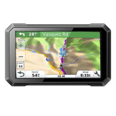China Polegada 2GB RAM WIFI Bluetooth do navegador 7 de GPS da motocicleta de IP67 DC24V à venda