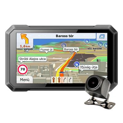 China câmera de MAH With 1080p da polegada 8000 do navegador 7 de GPS da motocicleta de 1.5GHz WCDMA à venda