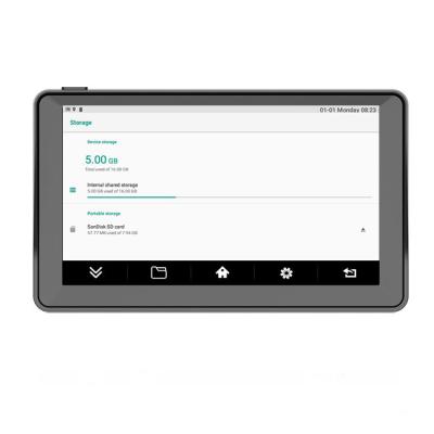 Китай Навигатор RoHS 800x480px GPS портативный 7 RAM 128MB LCD 8GB дюйма для тележки автомобиля продается