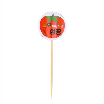 China Wholesale Mexico Disposable Clean Paper Crossbow China Flag Toothpicks With Decoration for sale