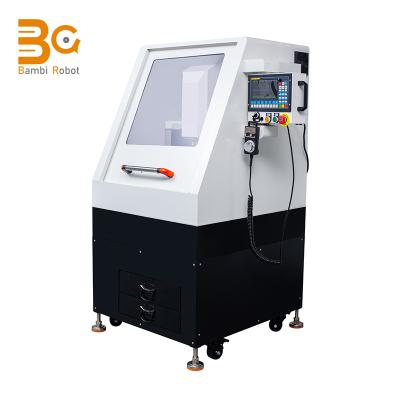 China Hard Materials Hardware Metal Mold Small Automatic CNC Engraving Machine CNC Router Bit 1/4 Inch Shank for sale
