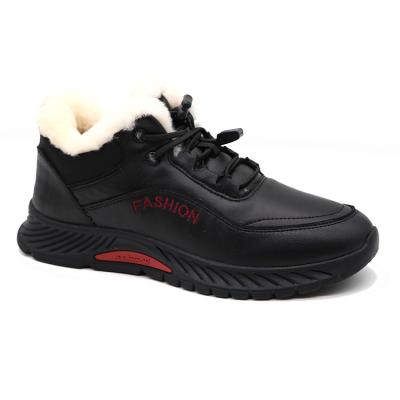 China High Quality New Styles Classic Leather Sneakers Round Walking Style Winter Shoes for sale