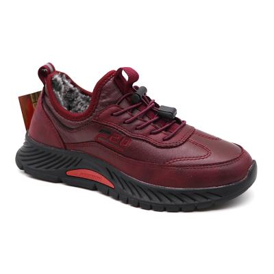 China Winter New Models Women's Round Shoes Lace Up Woman Fashion Shoes Loafer Women's Shoes for sale