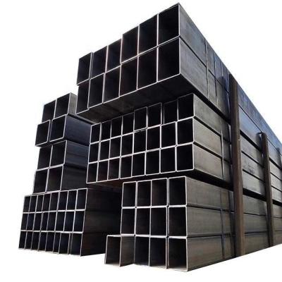 China Liquid GI Pipe S235JR A36 Square Cavity Section Rectangular Pre Galvanized Steel Pipe And Tube for sale