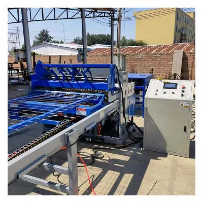 China Easy Installation High Speed Automatic Mesh Welding Production Line Coil Steel Wire Mesh Making Machine for sale