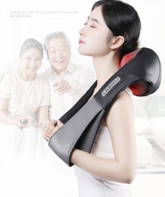 China 2022 New Multifunctional NECK Neck And Shoulder Massager Cordless Tap Shiatsu Massager Shawl for sale