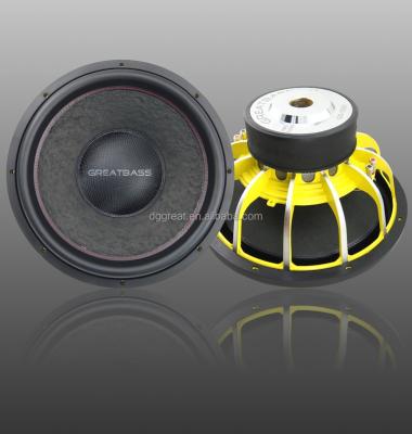 China GB-15SP 15 inch car subwoofer for sale