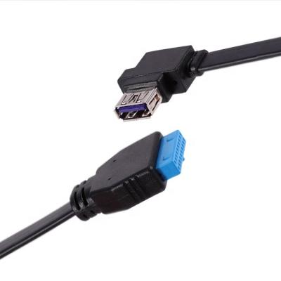 China Wholesale DIY USB3.0/20Pin Desktop Computer Case Factory Price Desktop Computer Case Front Panel DIY Expansion Speed Data Cable for sale