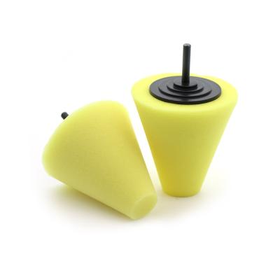 China DURABLE Useful car care polishing corn buffing wheels polishing alloy wheel rim vibrating wheel polishing for sale