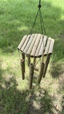 China Bamboo Wind Chimes With Amazing Deep Tone For Garden Patio Home Or Outdoor Decor for sale