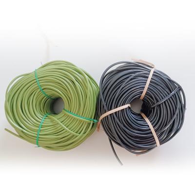 China Flexible Green Hollow Line To Support Plant Tie Up Bags For Home Office for sale